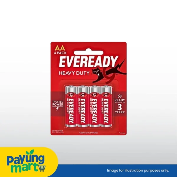 Eveready Heavy Duty AA (4pcs)