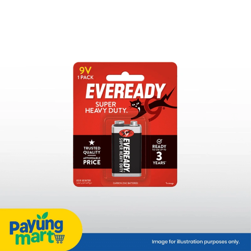 Eveready Super Heavy Duty 9v (1Pcs) Eveready Super Heavy Duty 9v (1Pcs) - Image 1