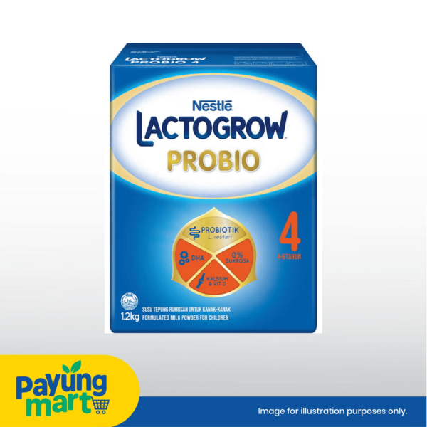 Nestle Lactogrow Probio Langkah 4 (4-6 Tahun)