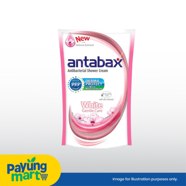 Antabax Shower Cream White Gentle Care Refill
