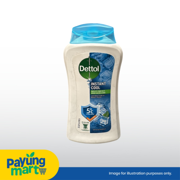Dettol Instant Cool Mint & Sea Minerals Body Wash