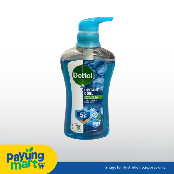 Dettol Instant Cool Mint & Sea Minerals Body Wash
