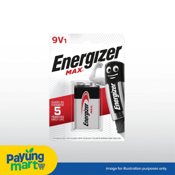 Energizer Max 9V (1Pcs)