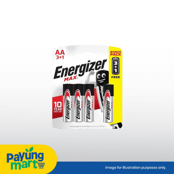 Energizer Max AA 3+1