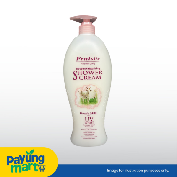 Fruiser Shower Cream Goat's Milk UV White