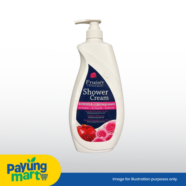 Fruiser Shower Cream Rosemilk with Pomegranate