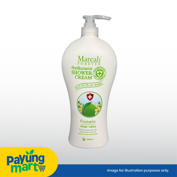 Mareah Antibacterial Shower Cream Pomelo Aloe Vera