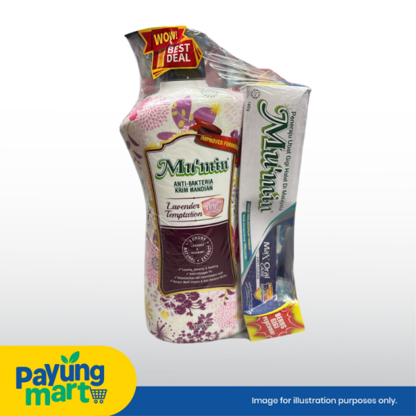 Mu'min Krim Mandian Susu Kambing Lavender Temptation