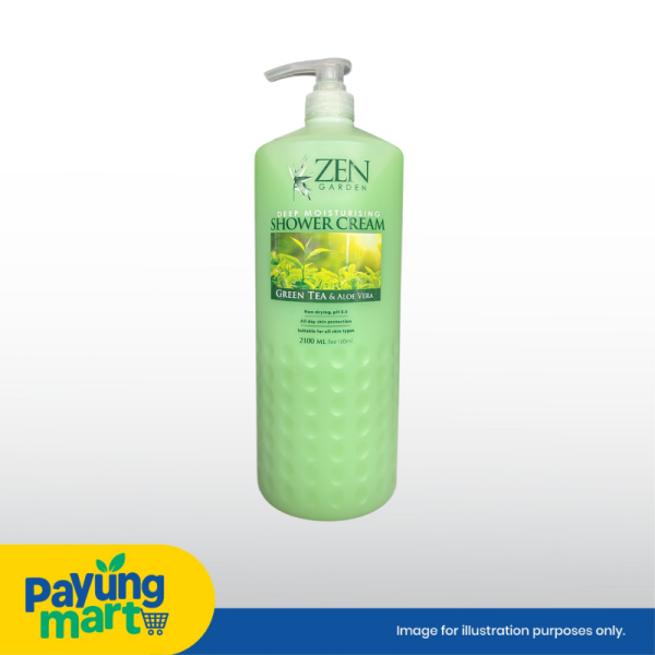 Zen Garden Shower Cream Green Tea & Aloe Vera