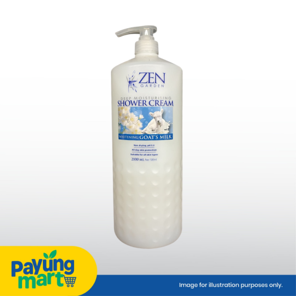 Zen Garden Shower Cream Whitening Goat's Milk