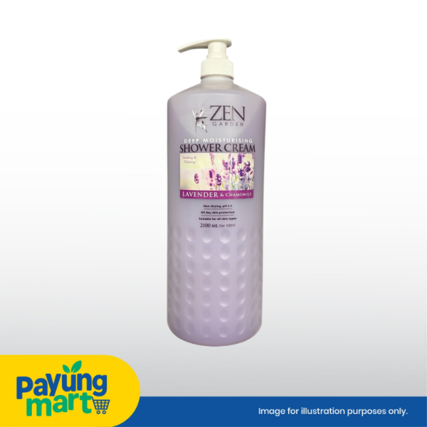 Zen Garden Shower Cream Lavendar & Chamomile