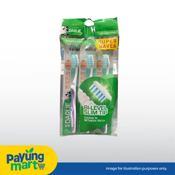 Darlie BI-Level Slim Tip Soft (3 Pcs)