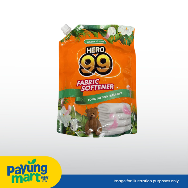 HERO 99 FABRIC SOFTENER LONG LASTING FRAGANCE MYSTIC FOREST 1.6KG RM 6.50 Hero 99 Fabric Softener Long Lasting Fragrance Mystic Forest - Image 1