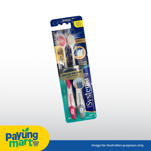 Systema Gokujo 63 Soft Toothbrush (2 Pcs)